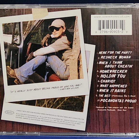 Gretchen Wilson – Here For The Party (2004) CD - Picture 2 of 4